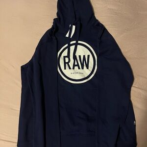 G-Star Raw Men's Dark Blue Hoodie